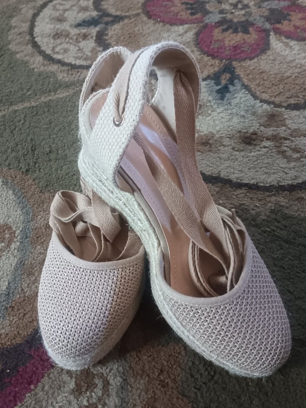 Bamboo womens espadrilles